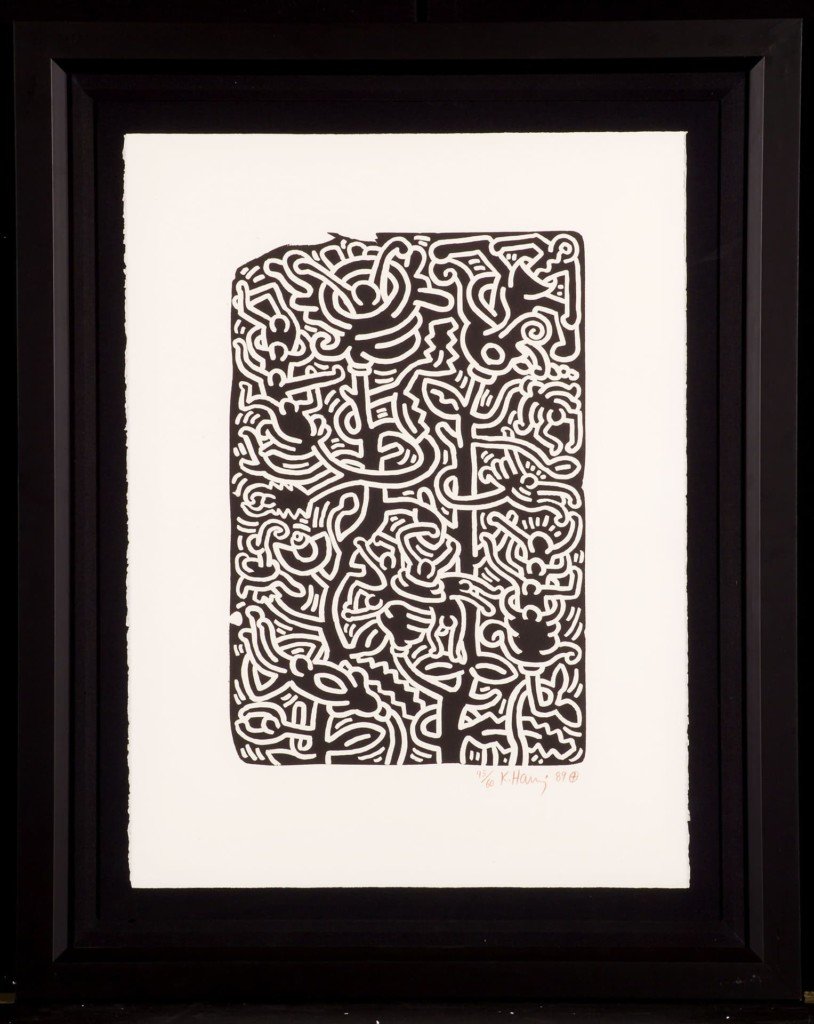 Stones4_Keith Haring_70x90cm
