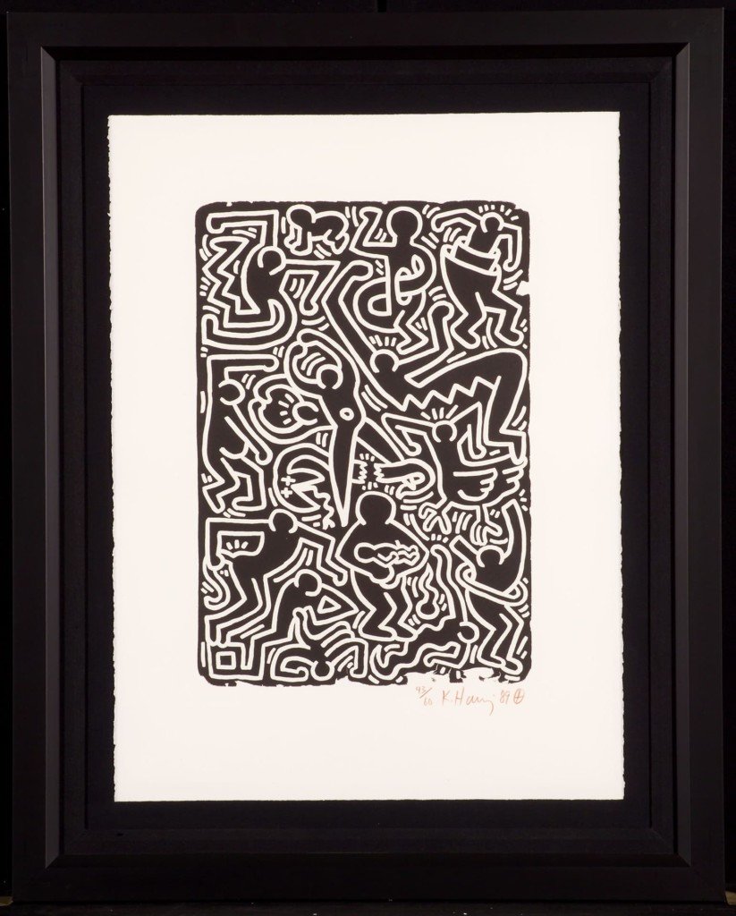 Stones5_Keith Haring_70x90 cm
